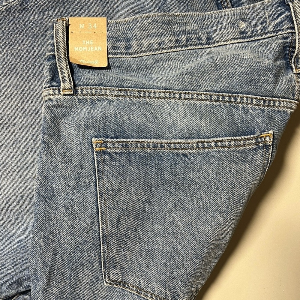 Madewell Moms Straight Jeans